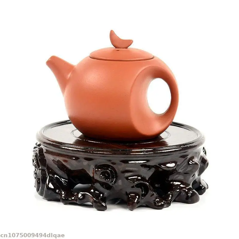 Vintage Wooden Carved Flower Pot And Vase Display Base Mini Sculpture Handicraft Display Stand Garden Plant Fish Tank Stand