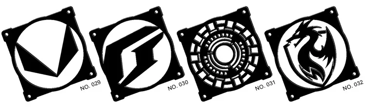 Case Fan Dustproof Filter Net Water Cooling