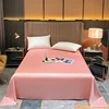 Natural Mulberry Silk Flat Sheet Solid Color Bed Sheet Real Silk King Size Bedding Sheet Home Textile Sheet 250X270 4