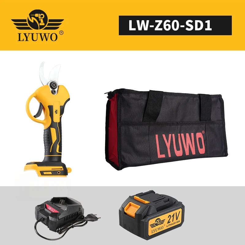 ماكينة تشذيب لاسلكية قابلة لإعادة الشحن من LYUWO،...