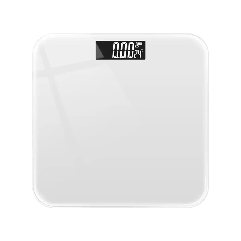 Electronic Scale Rechargeable Household Body Weight Scale Solid Color Digital Weight For Home Use Modern Tracker