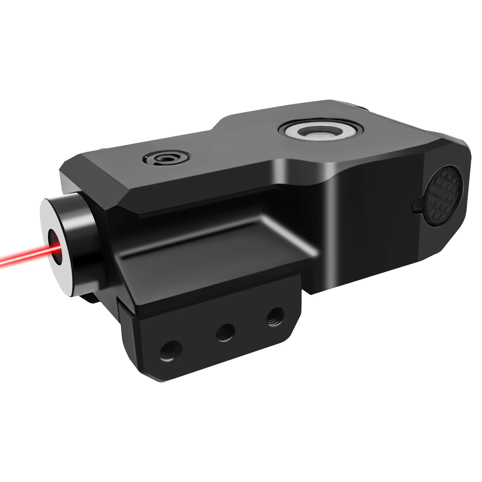 

Hisecome 650nm5nw Tactical Red Laser Sight, Picatinny Woven Rail Stand, Long Battery Life, Magnetic USB Rechargeable
