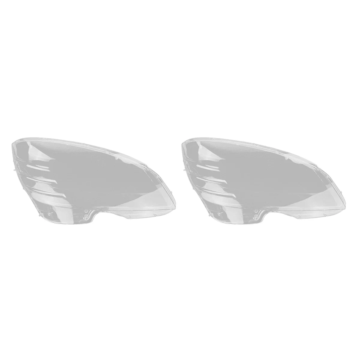 

2X for Benz W204 C180 C200 2008-2010 Right Headlight Shell Lamp Shade Transparent Lens Cover Headlight Cover