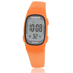 GOLDEN New Simple Elegant Digital Watch Waterproof 100m Swim Diver Ladies Student Alarm Stopwatch Electronic Reloj Mujer FC