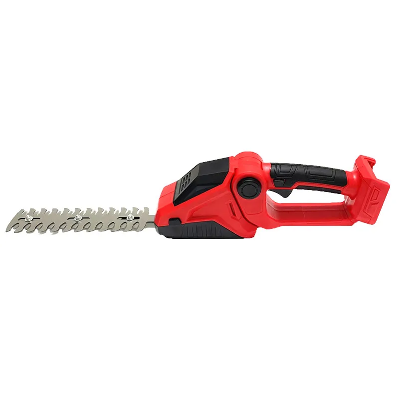 Electric Hedge Trimmer 2 IN 1 Fit For Milwaukee 18V Battery Cordless Hedge Cutter Weeding Shear Pruning Mower Garden Tools 6