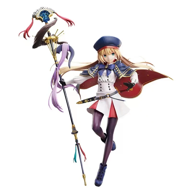 

100% Original Anime Aniplex Fate FGO Caster Artoria Second Reappearance Action Figure Anime Doll Model Toy Series Doll Gift