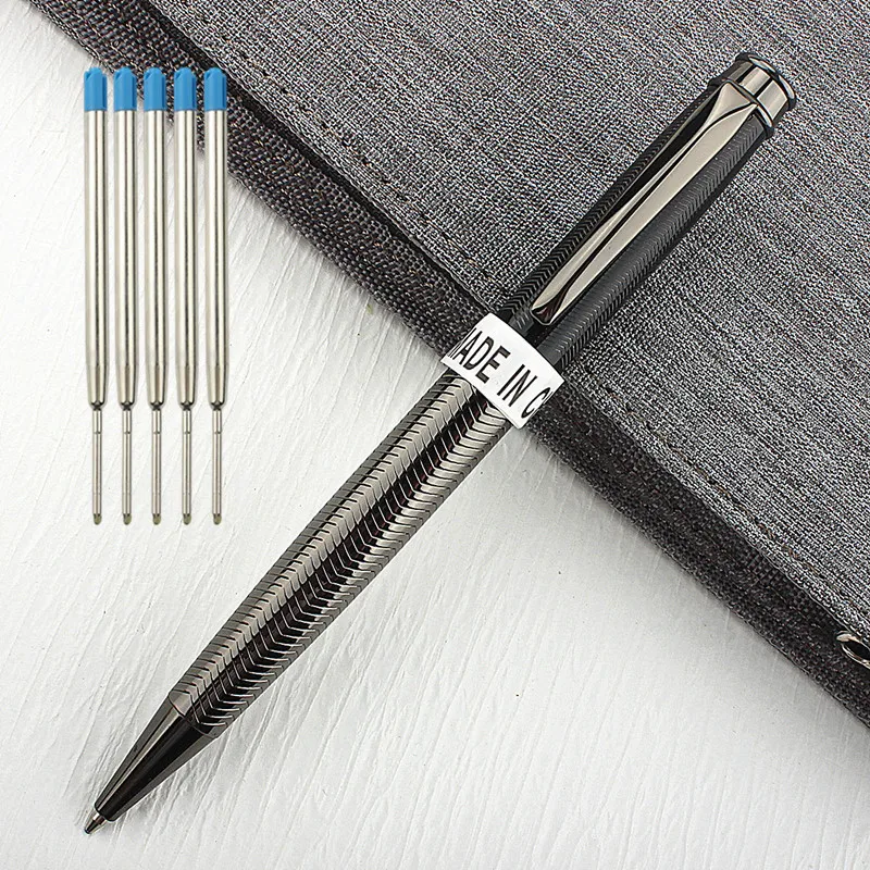 Luxury quality All Colour 718 Business office Medium Nib Ballpoint Pens New Student stationery Supplies new luxury quality 888 fashion various colors student office fountain pen school stationery supplies ink pens