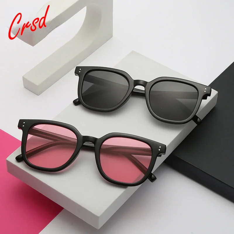 Women Clear Myopia Sunglasses Classic Square Nearsighted Sun Glasses with Diopter -50 To -600 Finished Short Sighted Eyewear