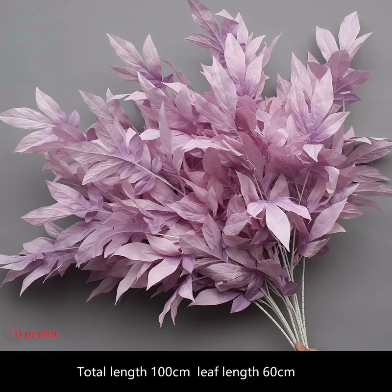 Elegant Purple Silk Floral Bouquet - Wedding & Home Decor