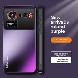 Nubia Ultra Series Matte Hard PC Protective Back Cover for ZTE nubia Z60S Pro (Purple)