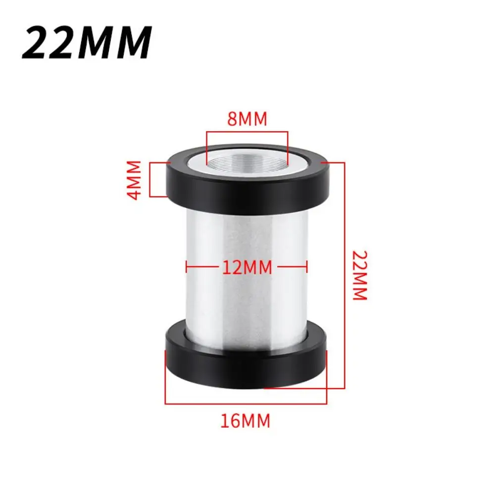 알루미늄 합금 MTB 리어 쇼크 부싱 ID 8mm OD 12mm 산악 자전거 충격 흡수 장치 부품 로드 자전거 MTB