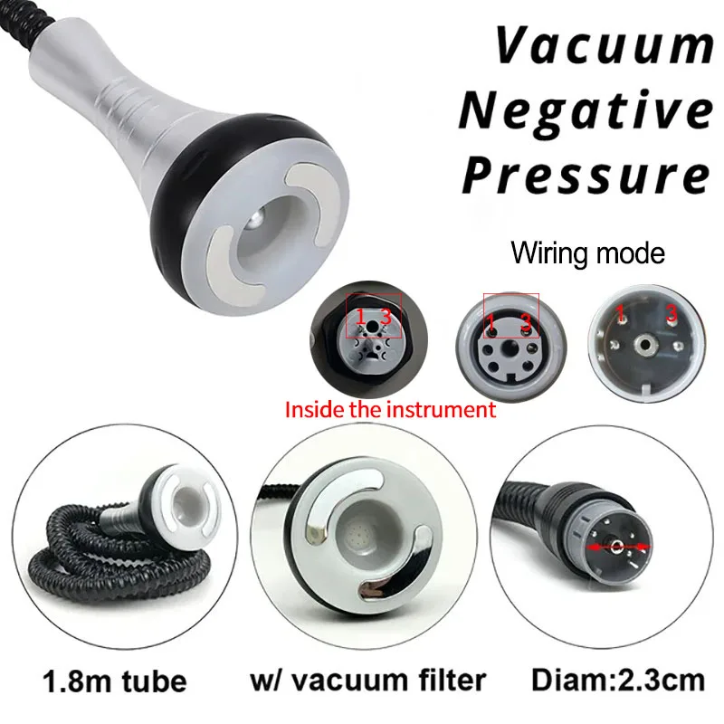 Body Slimming Machine Ultrasonic Cavitation Probe Vacuum Rf Radio Frequency Laser Reduction Lipolaser Firm Skin Beauty