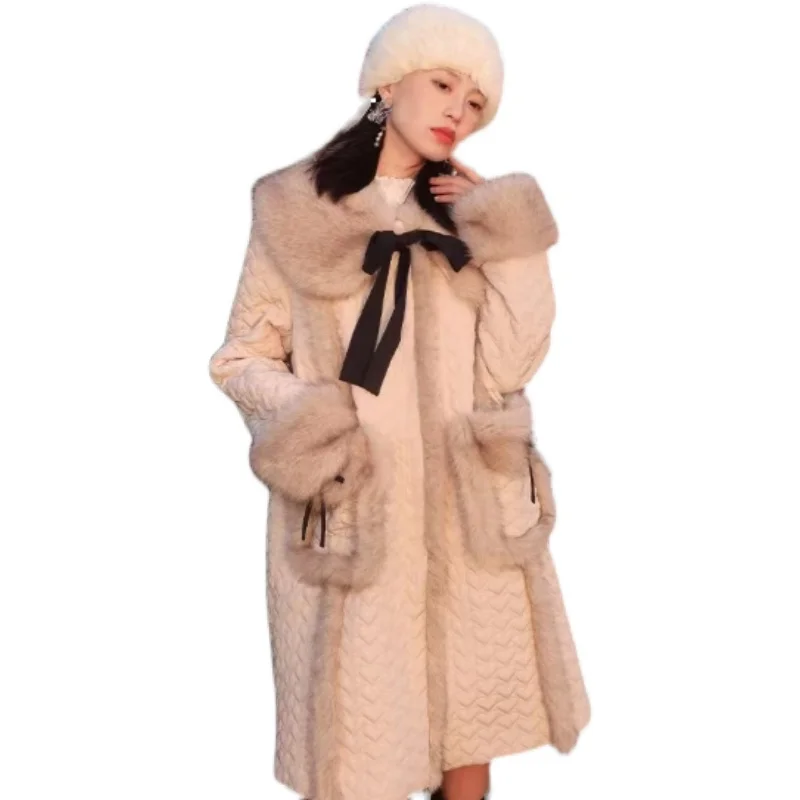 Женское модное пальто из искусственного меха, Зимний новый стиль