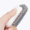 Long Handle U-shaped 3 Sided Plastic Shoe Cleaning Brush Durable Cleaner Shoe Slippers Kit Hanging Soft Shoes Brush Dropshipping 6