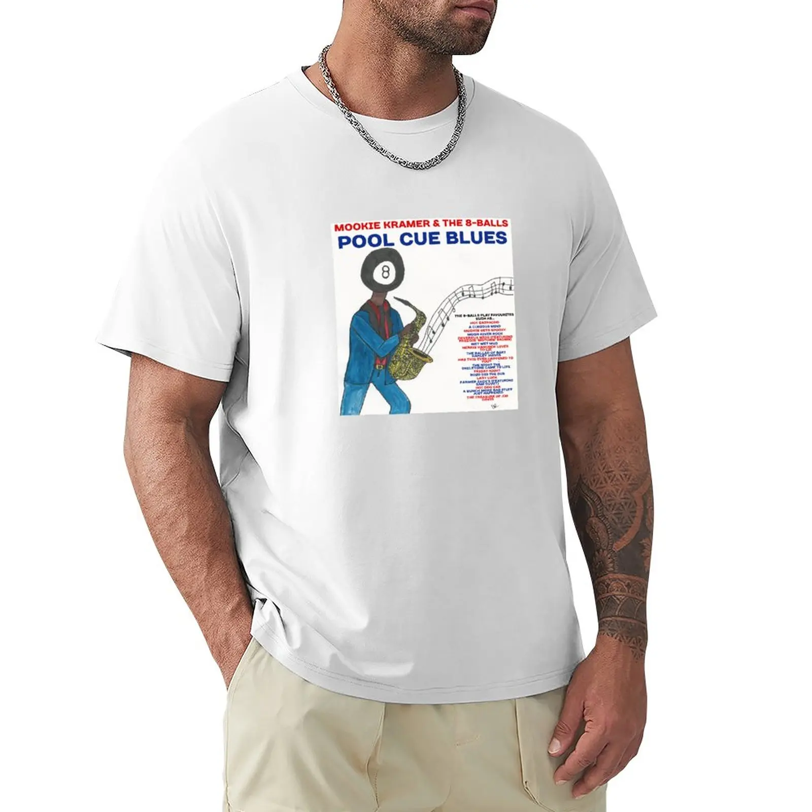 Mookie Kramer & The 8-Balls Album Cover T-Shirt cute clothes Tee