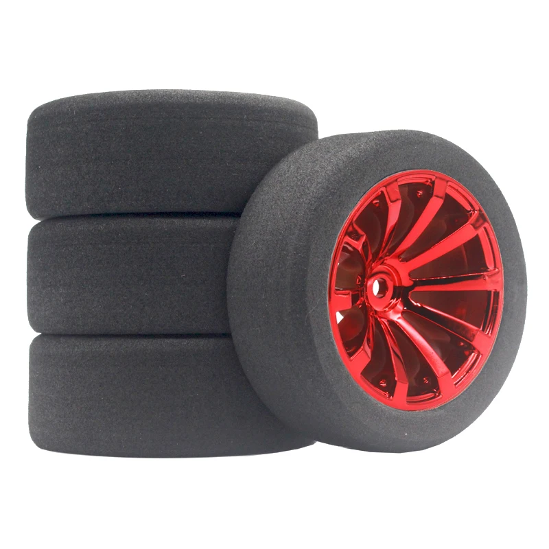 ラジコンカー1／10タイヤ&スポンジ RCカーのタイヤとホイール For HSP