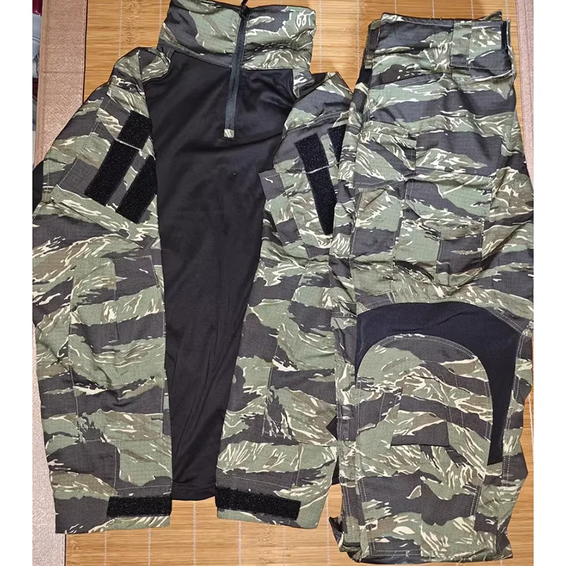 Hunting Training Clothing GEN3 T-shirt Pants Tactical Jungle Tabby Hiking Camping