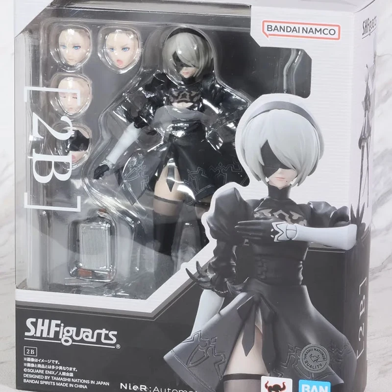 

In Stock Game Nier Automata Anime Action Figure Shf Collectible Ornament Model Car Desk Decor Movable Joint Statue Children Gift