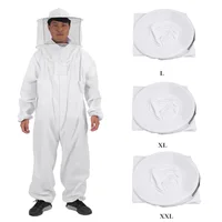 Beekeeper Protective Suit Beekeeper Suit Professional Beekeeping Protective Equipment Bee Keeping Full Body Beekeeper Suit Hat 1
