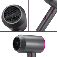 Negative ion blower with Foldable Handle Fast Drying Low Noise Blow Dryer for Women Men Portable Constant Temperature Blow Dryer 2