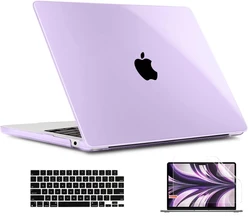 Universal Laptop Protective Case - Sleek and Durable Cover - Air 13 A2337 A2179 (US crystal Purple)