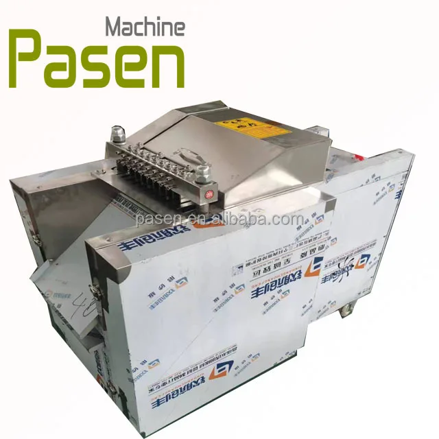 stainless steel frozen meat bone cube dicer machine fresh beef lamb mutton meat cutting machine frozen Beef leg dicing machine 3