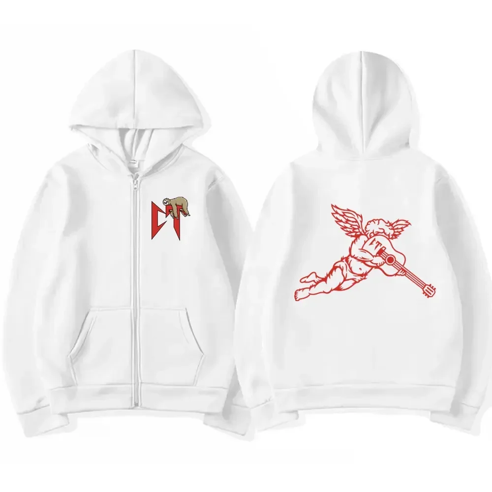 Limited Singer Natanael Cano Corridos Tumbados CT Sloth Zipper Hoodie Male Trend Jacket Men Women Fashion Oversized Zip Up Coat