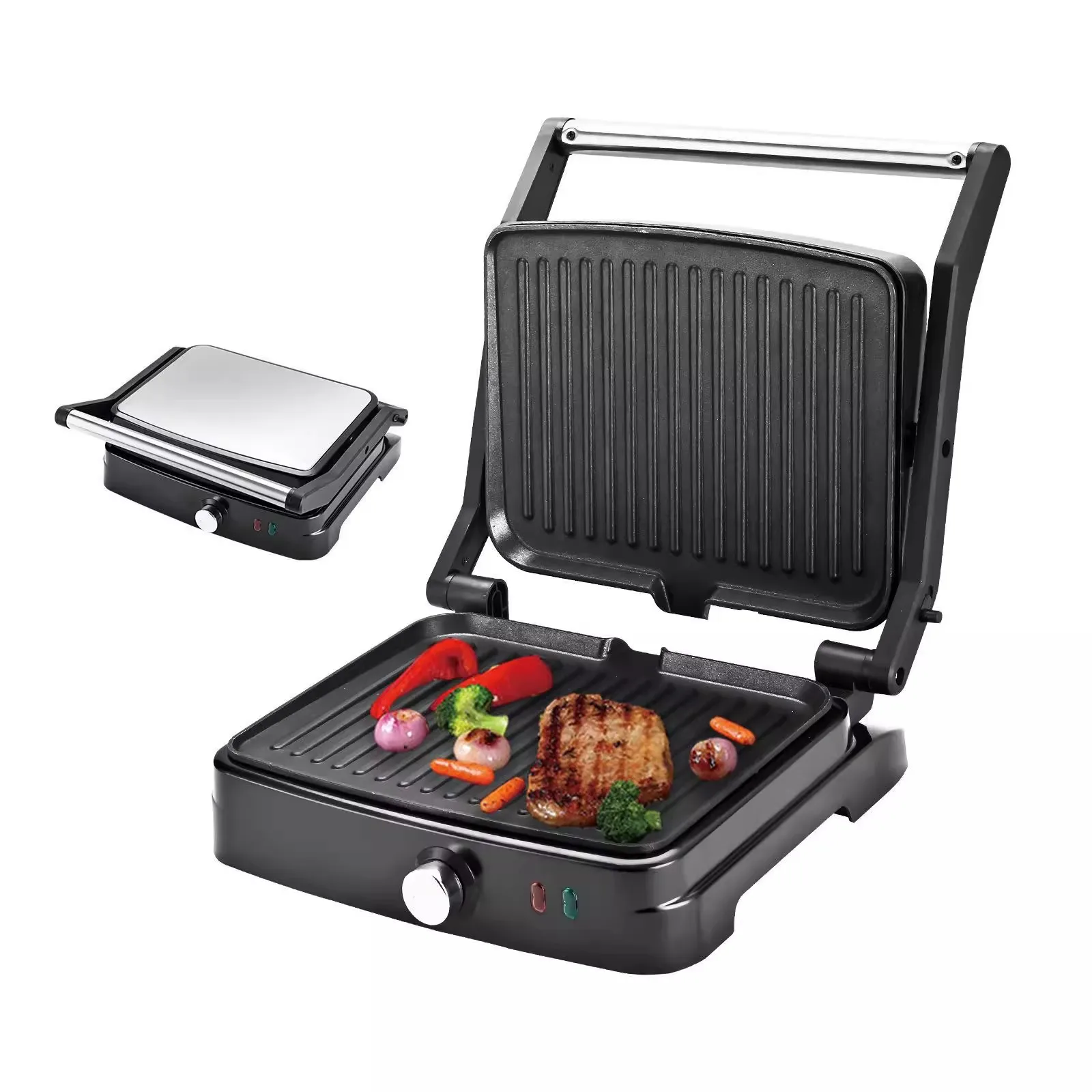European multi-functional steakhouse frying and grilling steak machine teppanyaki barbecue machine breakfast machine steak grill 6