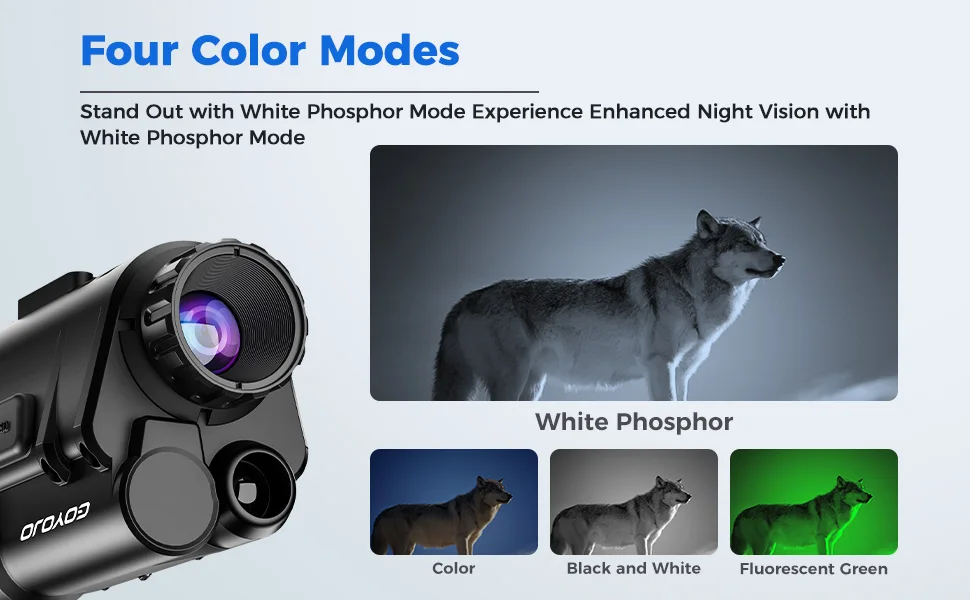GOYOJO GNG2K Night Vision Monocular 2K/60Hz Refresh Goggles for