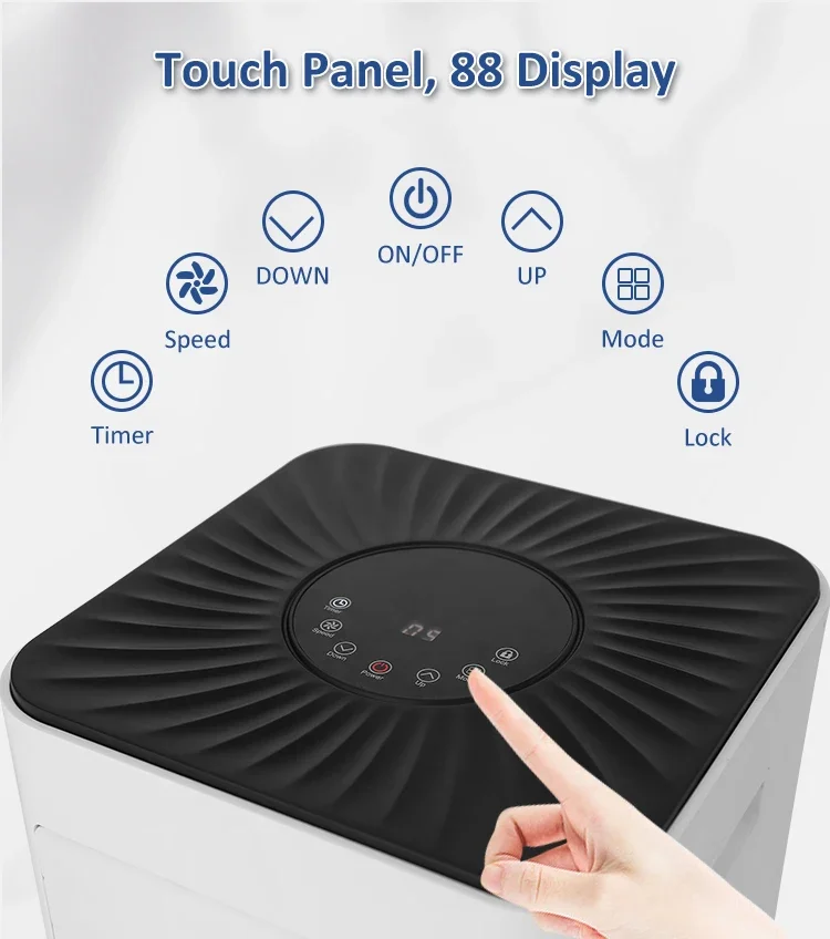 JJPRO Greenfly mobile air conditioning wholesale smart compressor room mini personal floor standing air conditioner for sale 2