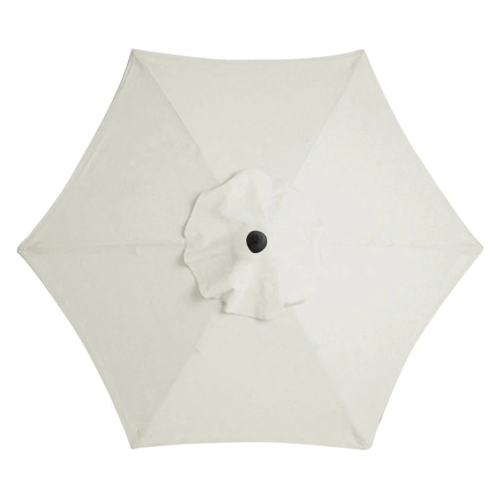 Umbrella Replacement Canopy Without Stand 2m Sunshade Umbrella Cover Waterproof UV Protection for Outdoor Beach Garden 6 Bones beach umbrella