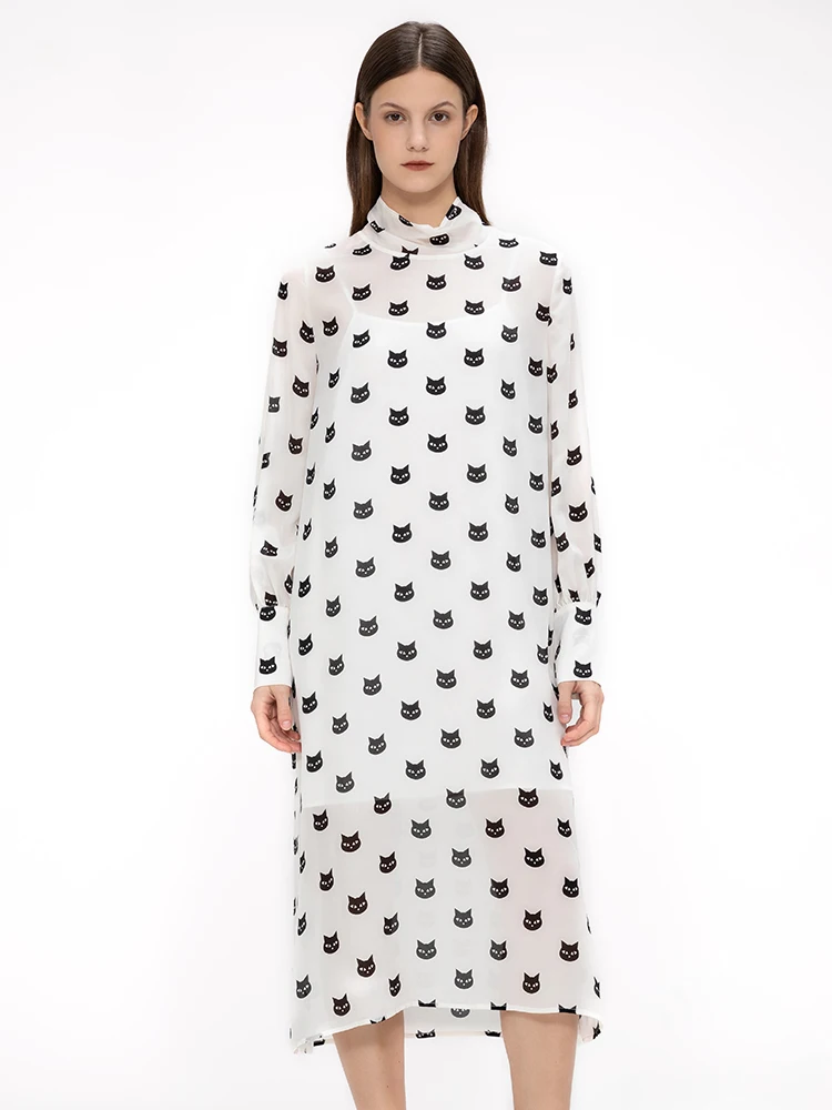 Рисунок 2 - Женское платье из крепдешина ZEAMOD 2023