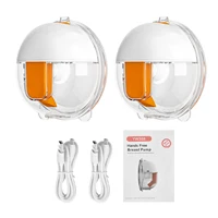 Electric Breast Pump Wearable Hands Free Breast Pump Invisible Silent Pain Free Feeding Pump with 24mm Flange 150ml Capacity 1