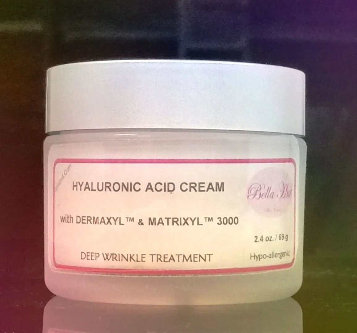 

2oz HYALURONIC ACID cream with Dermaxyl Matrixyl 3000 deep wrinkle cream