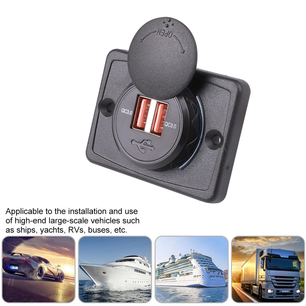 Doble puerto QC 3,0 36W Cargador de coche metálico Mará Mini Cargador USB  para el coche - China Cargadores para coche USB 3, 0