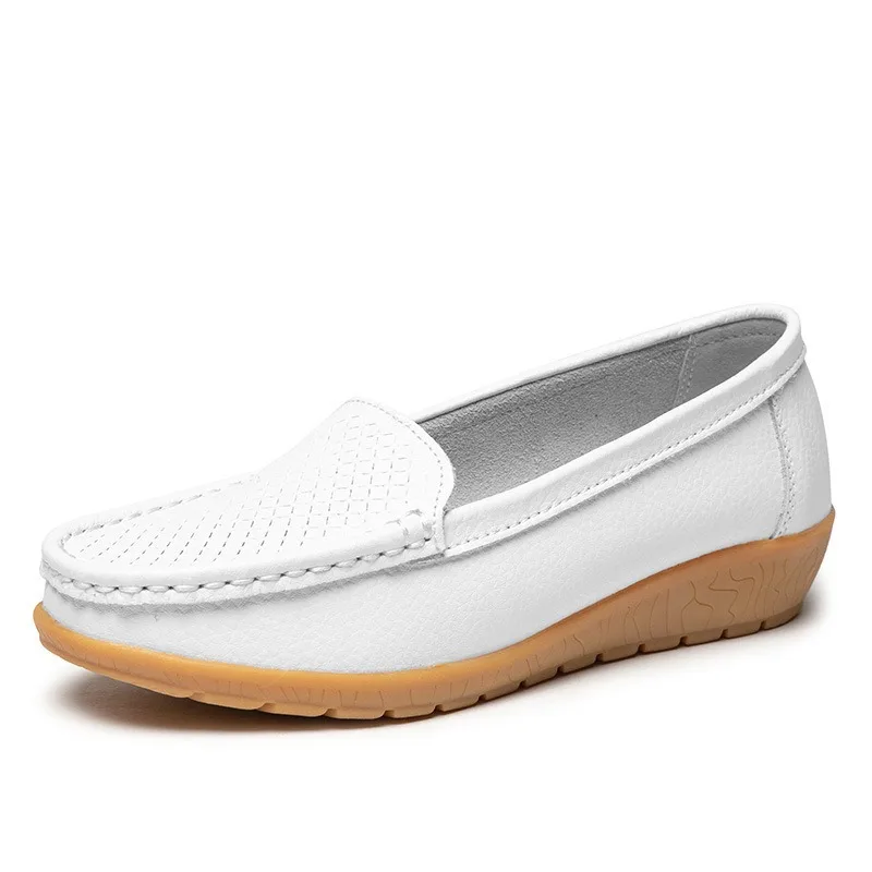 Women's Shoes Slip On Loafers For Square Flats Shoes Bottom Non Slip Casual Sandal Flat Shoes For Women Maternity Shoes