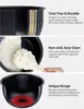 Rice Cooker Induction Heating, with Low Carb Rice Cooker Steamer 5.5 Cups Uncooked -8 Cooking Fun 5