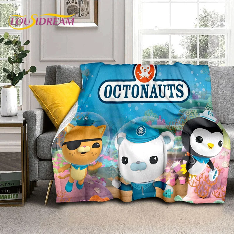 The Octonauts Barnacles Cute Cartoon Soft Blankets,Keep Warm