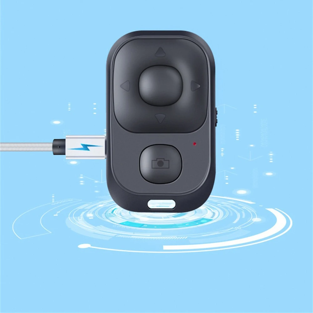 Pulsante Di Controllo Remoto Compatibile Con Bluetooth Controller Wireless Auto-Timer Fotocamera Stick Shutter Release Phone Selfie Per