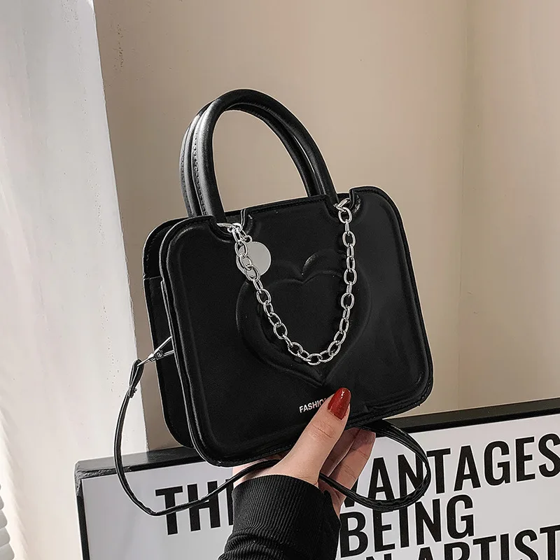 Minority Design Shoulder Bag Women New Popular Small Square Bag Joker Lady Crossbody Korean Casual Biscuit Shoulder Bag