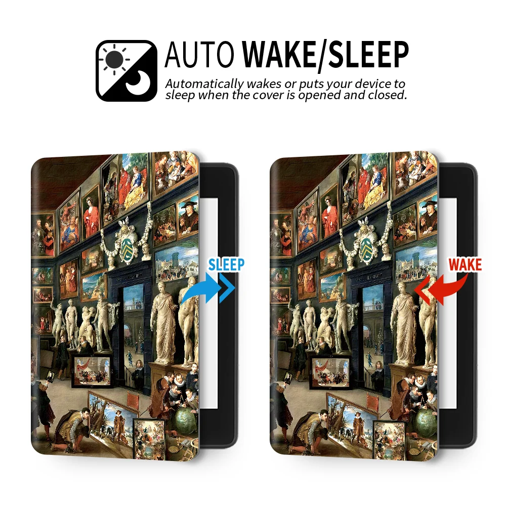 Premium Kindle Protective Cover with Flip Unlocking Feature