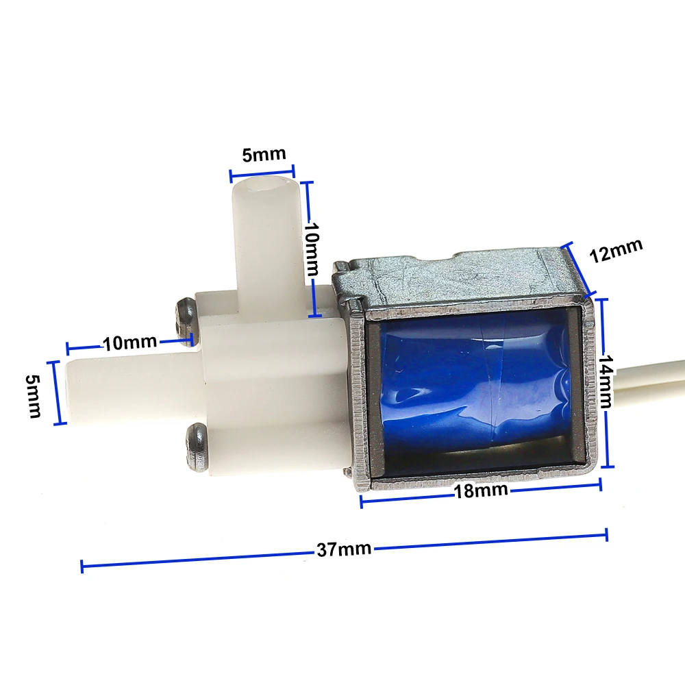 2W Series Normally Closed Waterproof 2-Way Direct Acting Solenoid Control Valve for Liquids AC220V DC12V DC24V