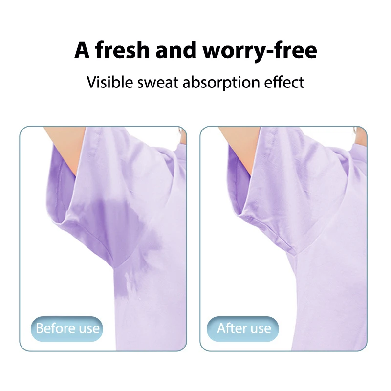 5/10Pcs Disposable Underarm Sweat-Absorbing Pads Built-in Absorbent Cotton Pad Summer Thin Style Invisible Men And Women