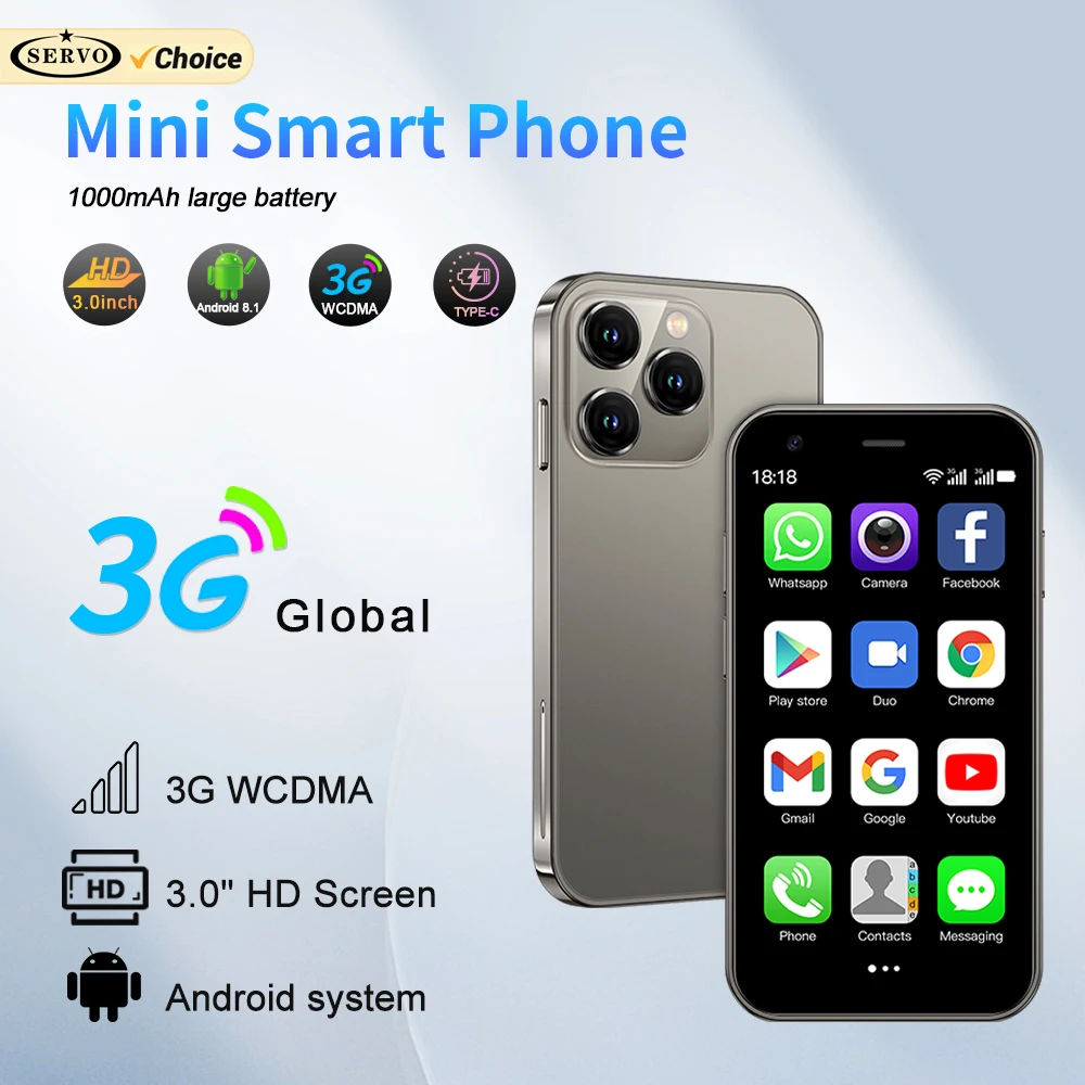 Фото Смартфон SERVO 15SE 3G WCDMA с дисплеем Dual Sim 1000 мАч Android WiFi 3.0 