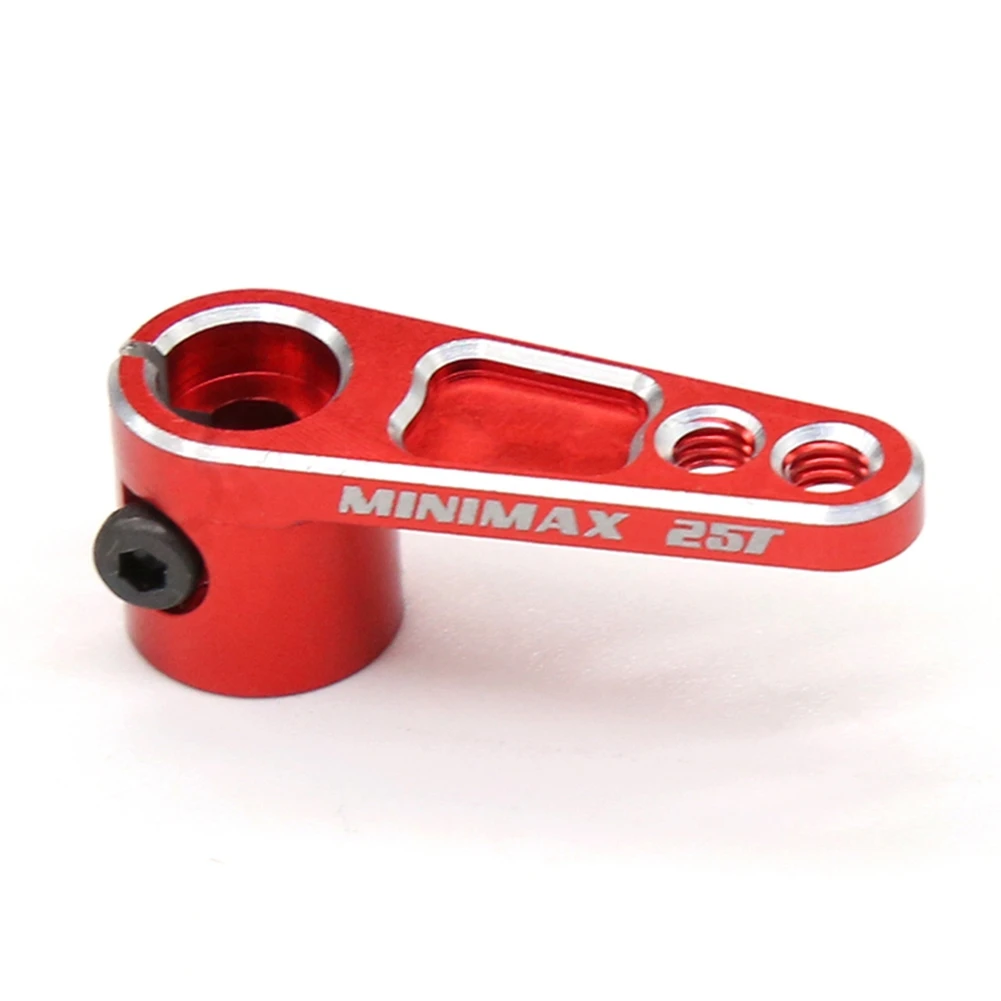 

Cnc Aluminum 25T Servo Horn Steering Arms for Traxxas TRX4 RC Crawler Truck,Red