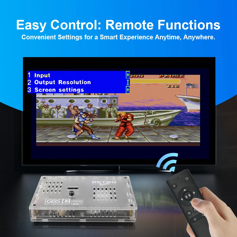 RetroScaler GBS Control Pro GBSCビデオコンバーター RGBS VGA