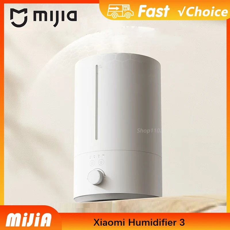 MIJIA Humidifier 3 350ml Humidification 4.5LLarge Capacity Exquisite Mist Maker Add Water Home Humidity Control Low Sound 1