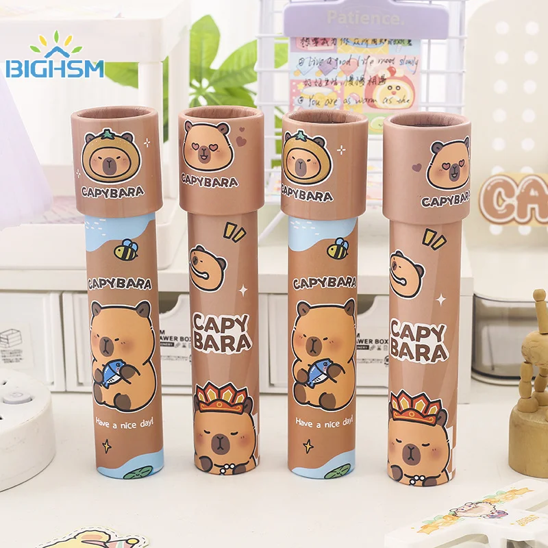 Cartoon Cute Piggy Kaleidoscope Classic Educational Toy Changeable Multi-prism Telescope Autism Kids Puzzle Toys