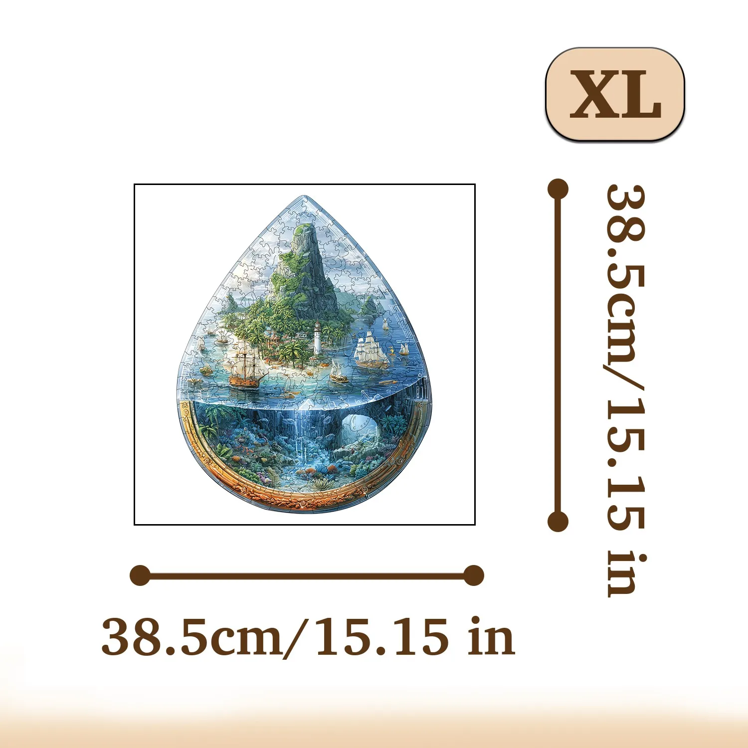 ตัวเลือกสินค้า สวนเรือนกระจก ตัวต่อไม้ ฝึกสมองเด็ก