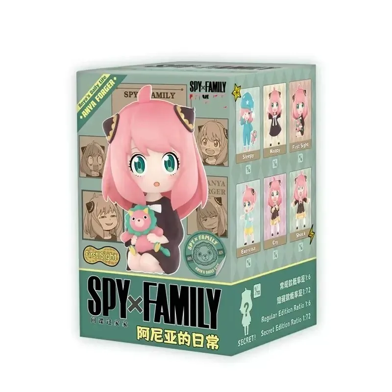thumbnail image 1 of POP MART Spy X Family Anya Series Caja sorpresa Juguetes Figuras lindas Muñeca Caja misteriosa Modelo Kawaii Bolsa sorpresa para niñas Regalo de cumpleaños, 1 of 5